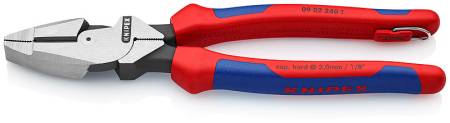 Плоскогубцы электромонтажные Lineman's, 240 мм KNIPEX KN-0902240T. Артикул KN-0902240T