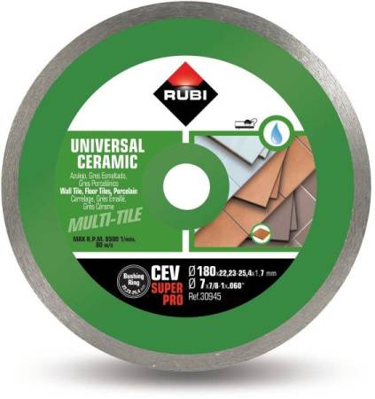 Алмазный диск Rubi CSV 125 PRO 31915. Артикул 31915