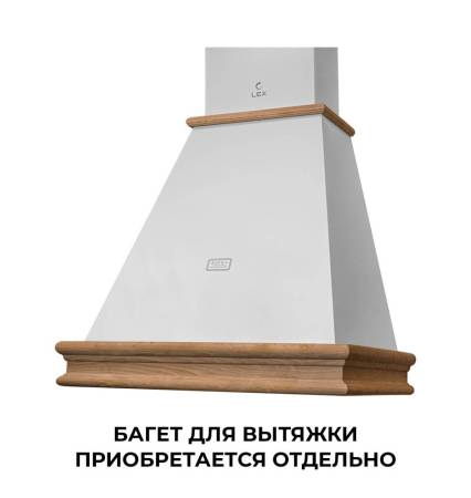 Вытяжка кухонная рустика LEX VERONA BODY 600 White RUVI000436. Артикул RUVI000436