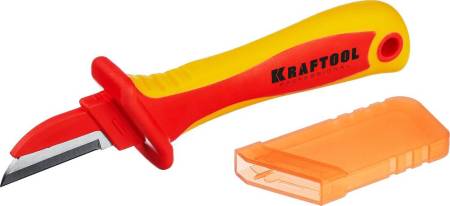 Нож KN-1 электрика диэлектрический прямой KRAFTOOL 45401. Артикул 45401