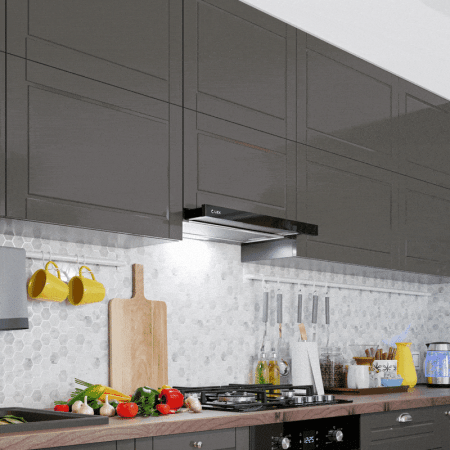 Вытяжка кухонная встраиваемая LEX HONVER G 500 BLACK TRHI000012. Артикул TRHI000012