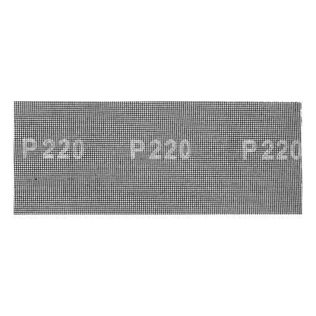 Сетка абразивная, P 220, 115 х 280 мм, 5 шт Denzel 75181. Артикул 75181