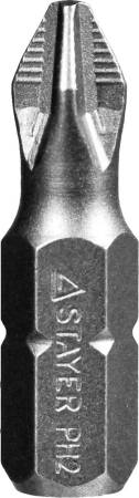 Биты STAYER "PROFESSIONAL" ProFix Phillips тип хвостовика C 1/4" № 2 L=25мм 10шт 26201-2-25-10_z01. Артикул 26201-2-25-10_z01