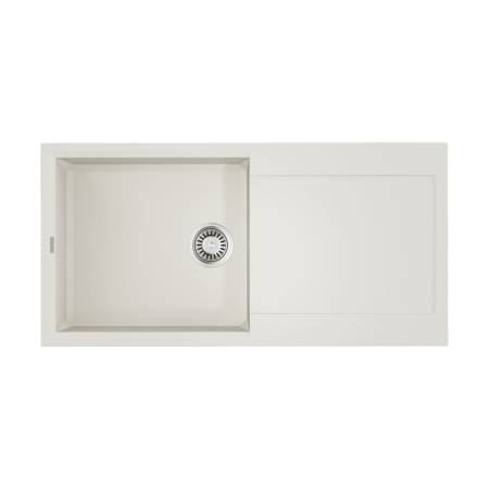 Кухонная мойка Omoikiri Sakaime 100-WH Tetogranit/белый 4993887. Артикул 4993887