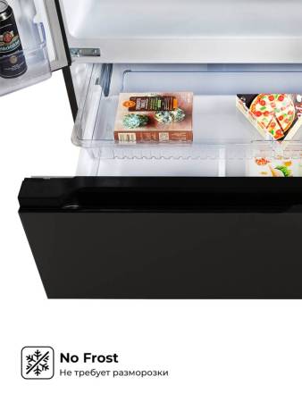 Холодильник трехкамерный отдельностоящий с инвертором LEX LFD575BxID CHHE000019. Артикул CHHE000019