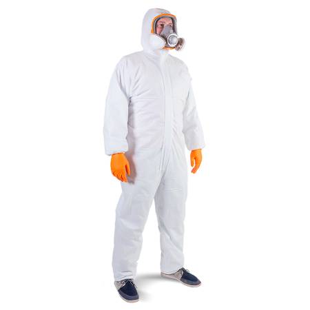 Защитный комбинезон из нетканого материала JETA SAFETY JPC58-XXXL. Артикул JPC58-XXXL