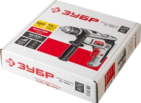 Ударная дрель ЗУБР 550 Вт ДУ-550 ЭР. Артикул ДУ-550 ЭР