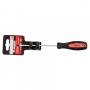 Отвертка Anti-Slip, SL3 х 100 мм, CrV, двухкомпонентная рукоятка Matrix 12208. Артикул 12208