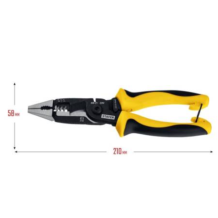 Клещи многофункциональные STAYER XM-21 23342-21. Артикул 23342-21