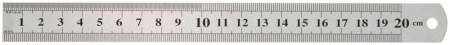 Линейка нержавеющая  200х19 мм FIT 19002. Артикул 19002