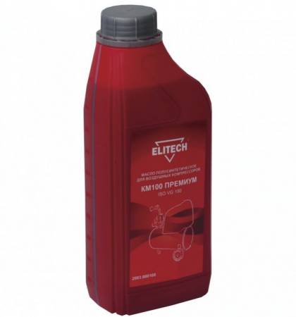 Масло для компрессоров ELITECH КМ 100 Премиум 33170. Артикул 33170