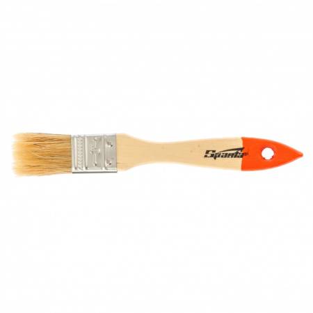 Кисть плоская Slimline 1" (25 мм), натуральная щетина, деревянная ручка Sparta 824205. Артикул 824205