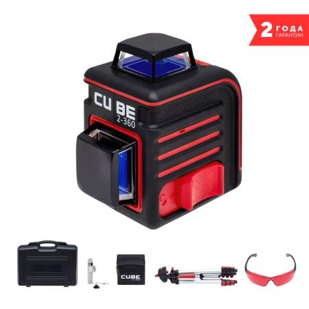 Лазерный уровень ADA CUBE 2-360 ULTIMATE EDITION А00450. Артикул А00450