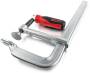 Струбцина цельнометаллическая 600/120, 5 кН, складная 2К ручка BESSEY BE-GZ60-12KG. Артикул BE-GZ60-12KG