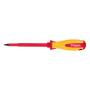 Отвертка Insulated, SL8 x 150 мм, CrMo, до 1000 В, двухкомпонентная рукоятка Matrix Professional 129. Артикул 12922