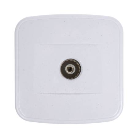 Купить Розетка телевезионная для открытой проводки белая,  Союз G-0017, артикул G-0017 в магазине Biber-tools Розетка телевезионная для открытой проводки белая,  Союз G-0017. Артикул G-0017