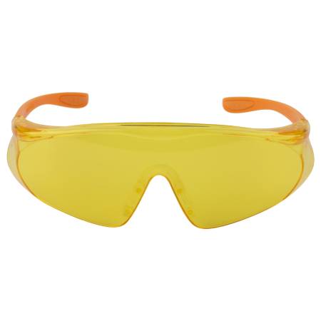 Янтарные очки из ударопрочного поликарбоната JETA SAFETY JSG-7912A. Артикул JSG-7912A