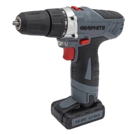 Аккумуляторная дрель-шуруповерт GRAPHITE 58G215. Артикул 58G215