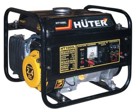 Электрогенератор HT1000L Huter 64/1/2. Артикул 64/1/2