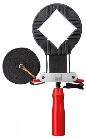 Зажим ленточный, 3.8 м, уголки адаптируемые (4 шт) в комплекте BESSEY BE-BAN400. Артикул BE-BAN400