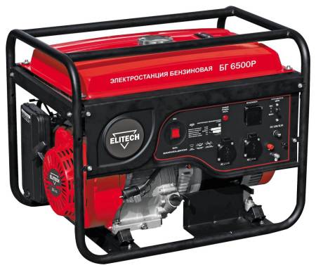 Генератор БГ 6500Р ELITECH ДМ 204580. Артикул 204580