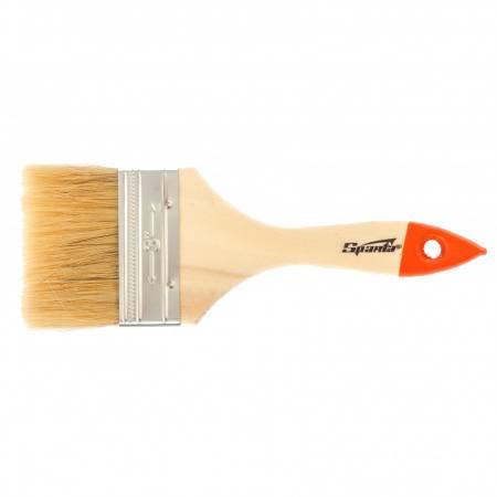 Кисть плоская Slimline 3, Натуральная щетина, деревянная ручка. SPARTA 824405. Артикул 824405