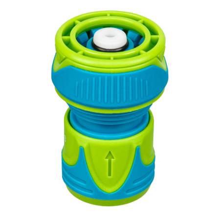 Соединитель быстросъемный 3/4", аквастоп, двухкомпонентный, Palisad LUXE 65776. Артикул 65776