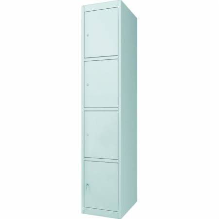 Шкаф металлический вещевой ШВ-4, 4 двери, замки. 97418. Артикул 97418