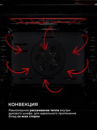 Духовой шкаф встраиваемый LEX EDP 671 IX MAX TRFE100009. Артикул TRFE100009
