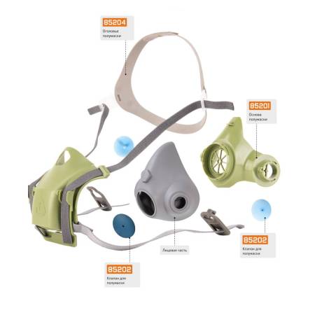 Основа полумаски 8500 JETA SAFETY 85201. Артикул 85201
