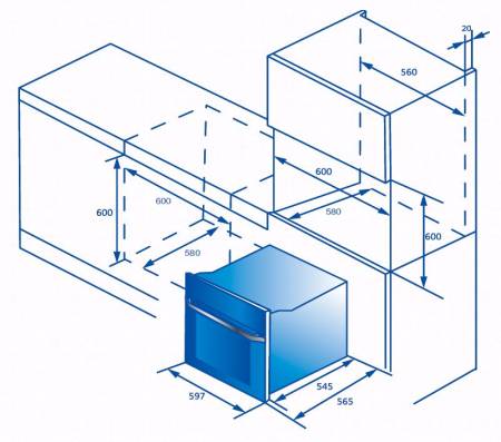 Духовой шкаф Haier HOQ-F6QSN3GG. Артикул FY001VE0ARU