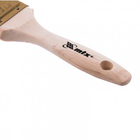 Кисть плоская Golden 2", искусственная щетина, деревянная ручка MTX 83222. Артикул 83222