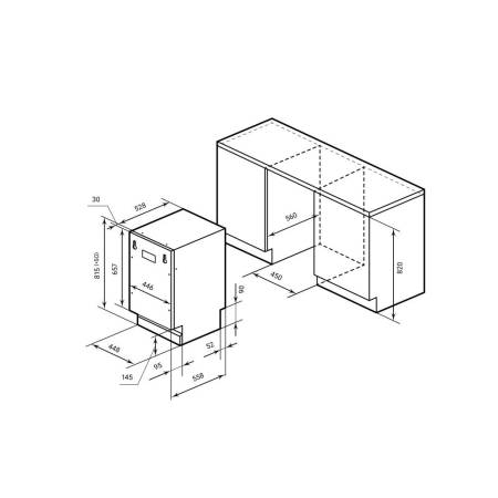 Посудомоечная машина LEX PM 4573N. Артикул CHGA000027