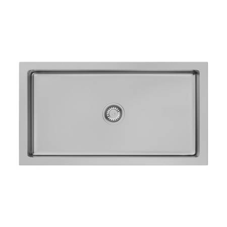 Кухонная мойка Omoikiri Mikura 83-SI Natceramic/silver 4993175. Артикул 4993175