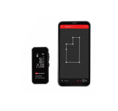 Лазерная рулетка ADA COSMO MICRO 25 А00670. Артикул А00670
