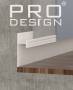 Теневой плинтус скрытого монтажа Pro Design Белый (2,7 метра) 2725. Артикул 2725