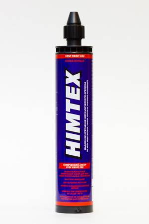 Химический анкер HIMTEX VESF PROFI 200(400ml) всесезонный + 1 насадка. Артикул HIM200400
