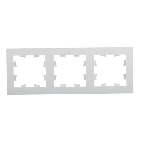 Рамка трехпостовая ATLASDESIGN универсальная белый ATN000103. Артикул ATN000103