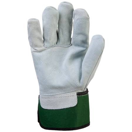 Комбинированные перчатки из кожи и хлопка JETA SAFETY JSL-401-XL. Артикул JSL-401-XL