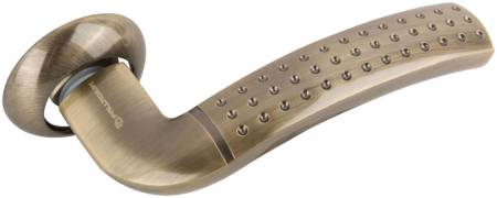 Ручка дверная, модель "Бруно-М", старая бронза Palladium 66406. Артикул 66406