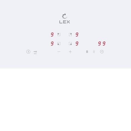 Варочная панель индукционная LEX EVI 640A WH CHPE000042. Артикул CHPE000042