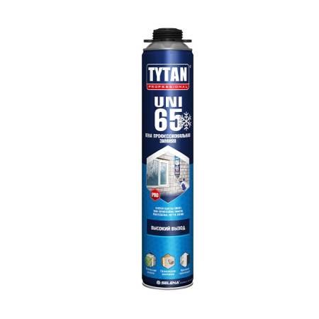 Пена профессиональная Tytan 65 Uni зимняя (750 мл). Артикул тов-203242