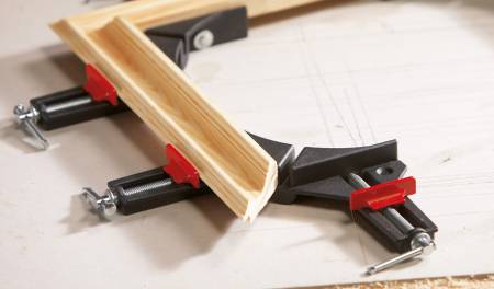 Струбцина угловая 2x73, зажим 2 винтами BESSEY BE-WS1. Артикул BE-WS1