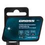 Отвертка SL8x 200 мм, S2, трехкомпонентная рукоятка Gross 12123. Артикул 12123