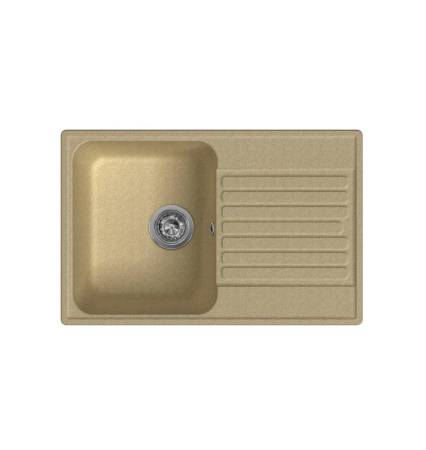 Мойка кухонная кварцевая LEX Geneva 740 Ivory RULE000022. Артикул RULE000022