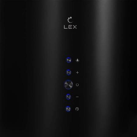 Вытяжка кухонная декоративная LEX GAMMA 350 BLACK CHTI000413. Артикул CHTI000413