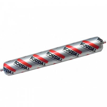 Герметик полиуретановый SOUDAL SOUDAFLEX 40 FC серый RAL 7035 600 мл 102485. Артикул 102485