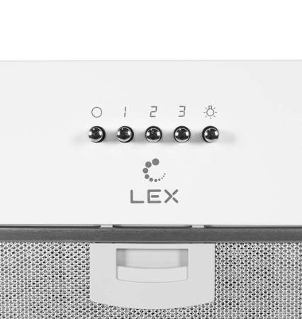 Вытяжка кухонная встраиваемая LEX Ghost 600 White TRFE000010. Артикул TRFE000010