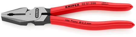 Плоскогубцы комбинированные особой мощности, 200 мм,  KNIPEX KN-0201200. Артикул KN-0201200