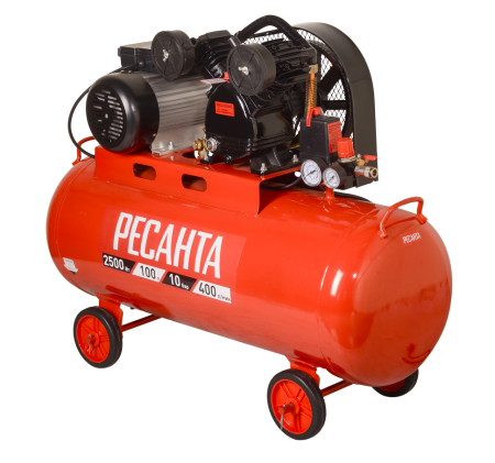 Компрессор Ресанта КП-100/400Р 74/7/5. Артикул 74/7/5